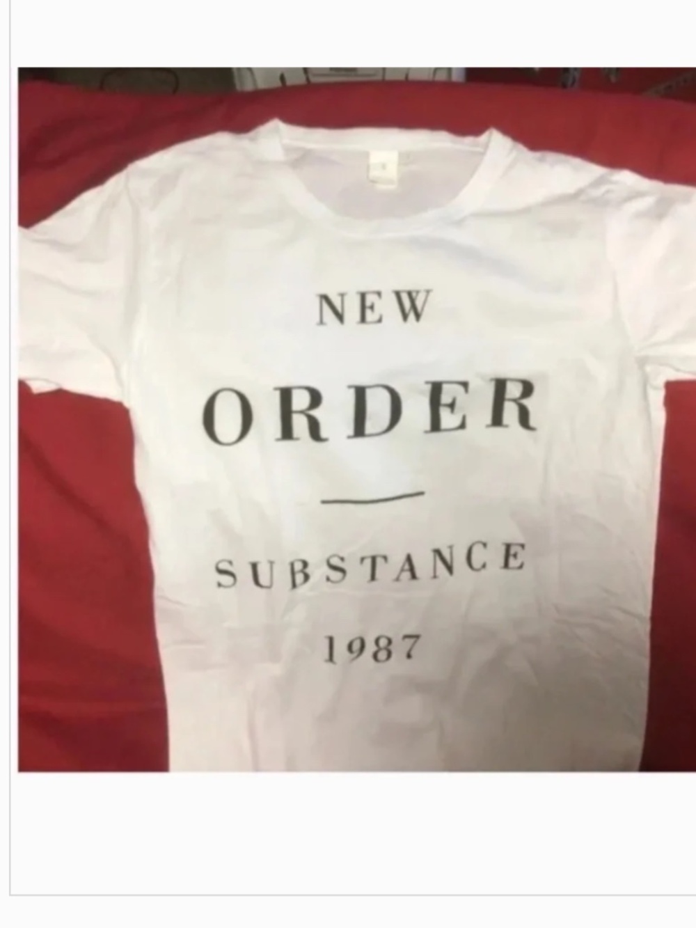 New Order tshirt